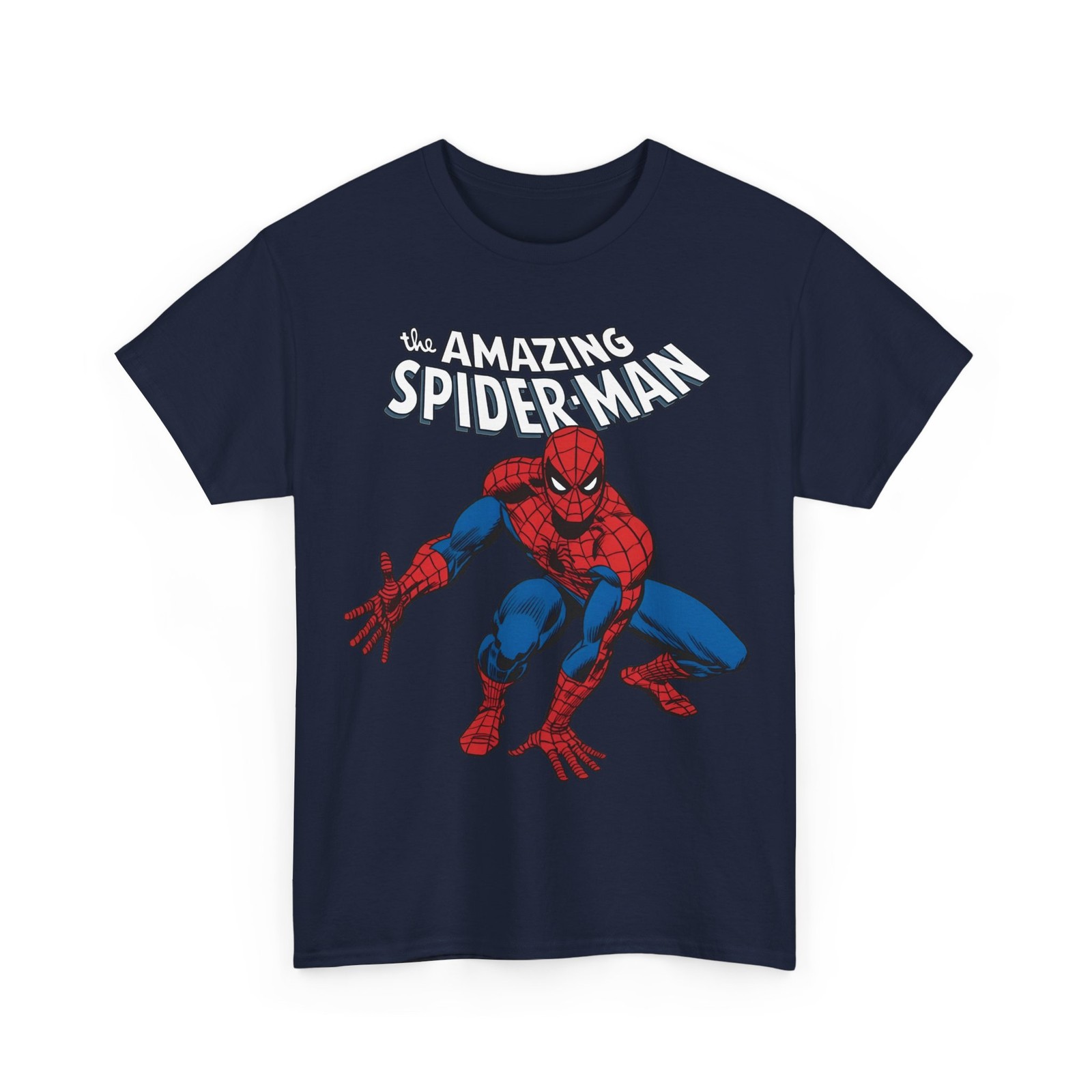 Amazing Spider-Man T-Shirt Marvel Peter Parker Webslinger Vintage-Style Tee