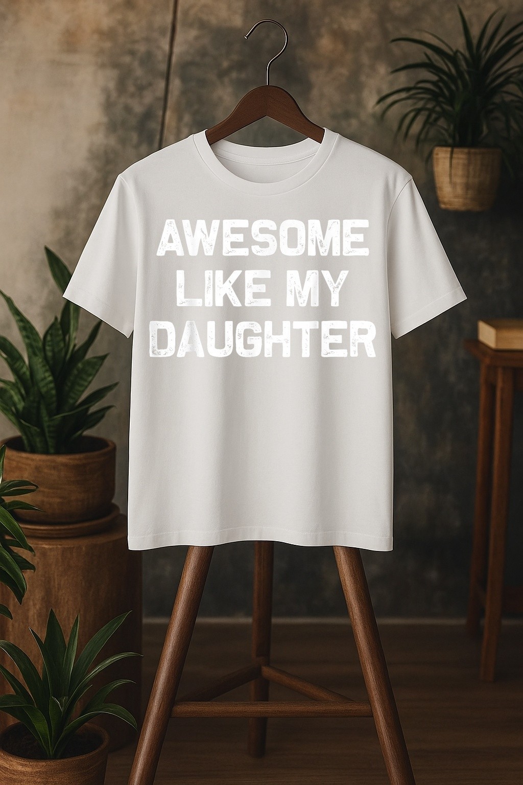 Funny Shirts Awesome Like My Daughter for Dad Tees T Shirts
