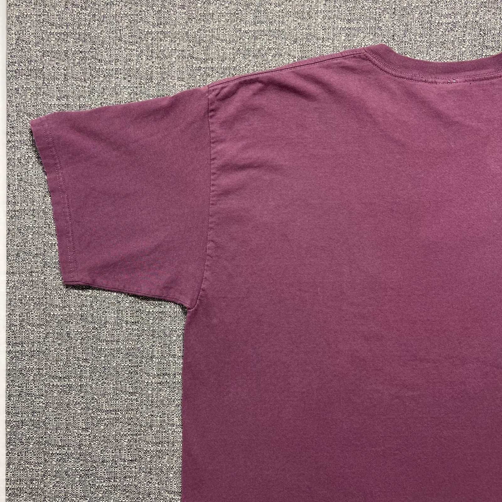 Vintage 90s Lake Tahoe Souvenir T Shirt Mens XL Burgundy Floral Graphic Cotton