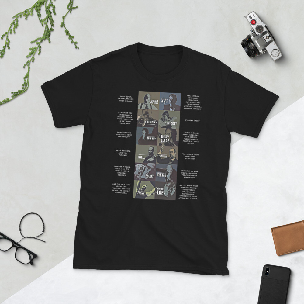 Snatch movie character quotes Short-Sleeve Unisex T-Shirt