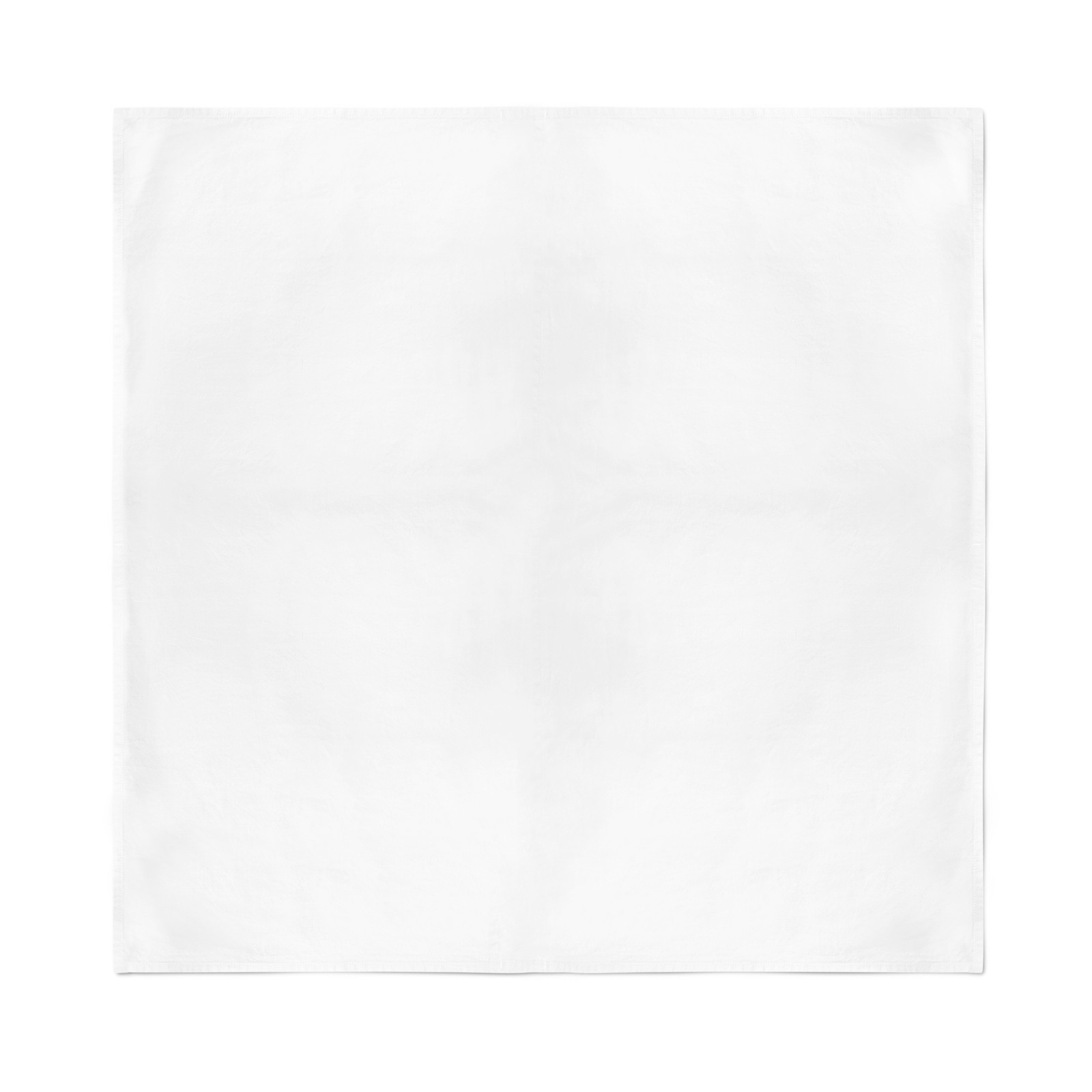 Mechaly 12 Pack of Blank Cotton Solid White Bandanas for Men and Women