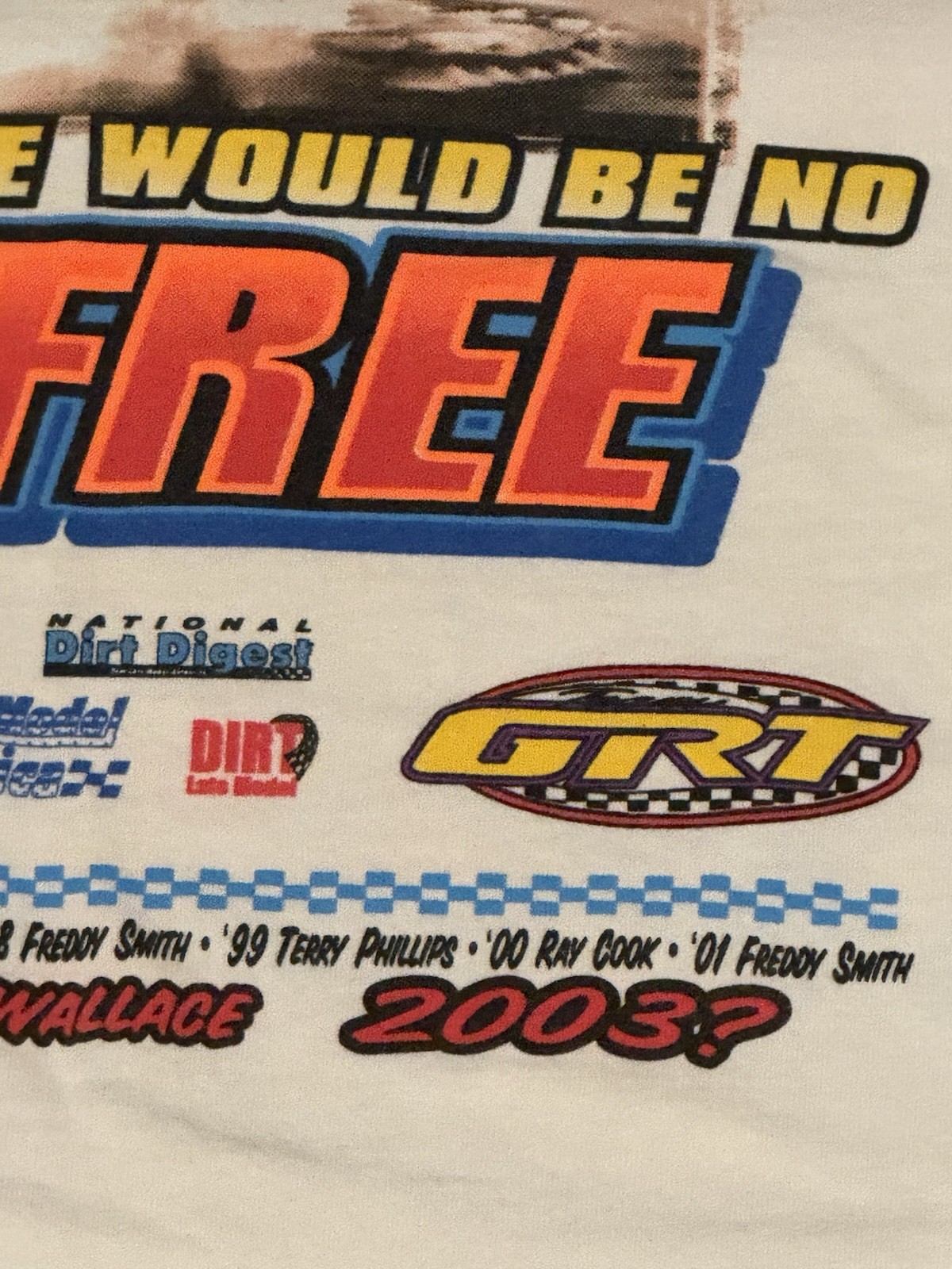 VTG 2003 Show-Me 100 Dirt Track Racing T-Shirt West Plains Speedway Size 3XL