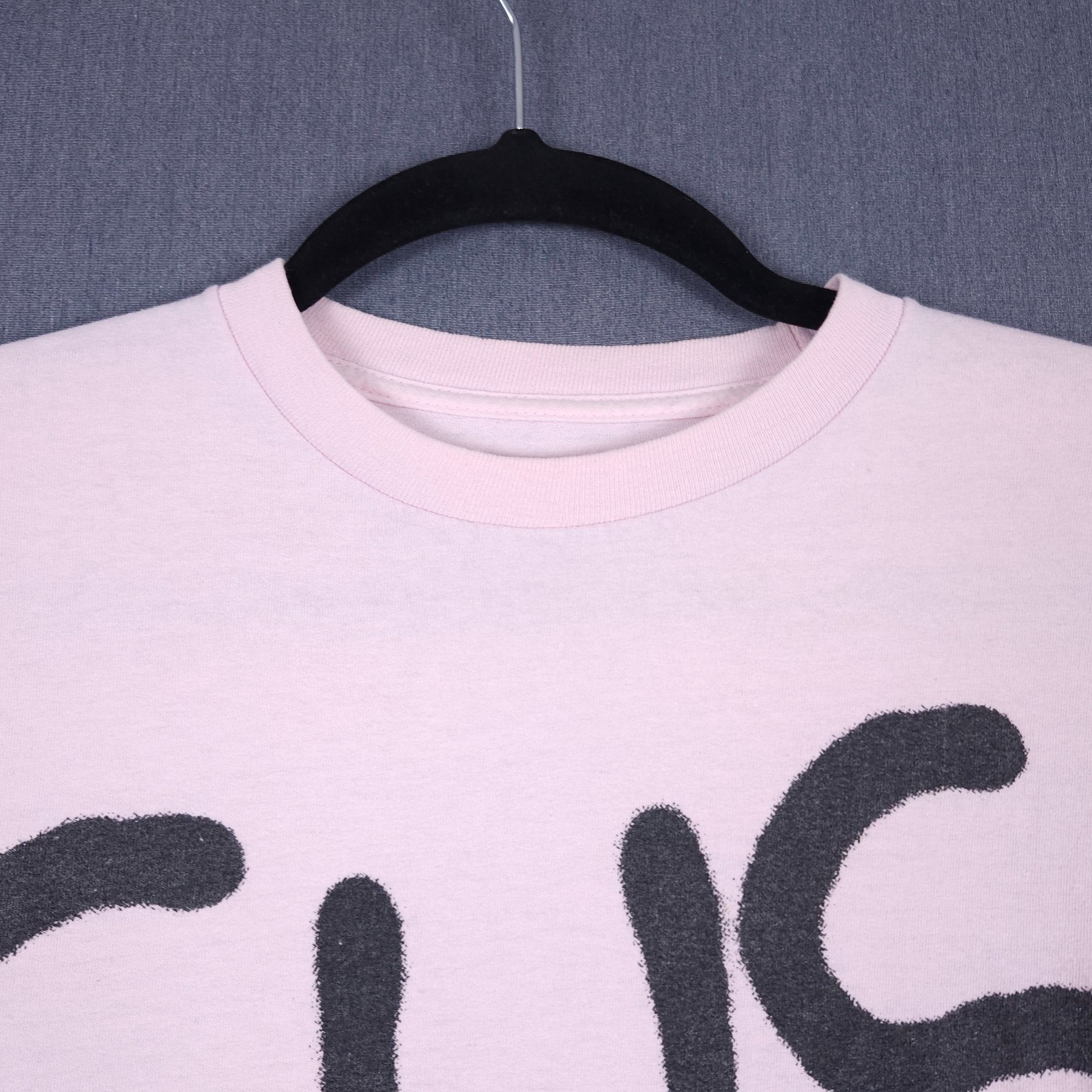 Sus Boy x Lil Peep Anarchy Shirt Size Medium Pink Short Sleeve Rap Hip Hop Crew