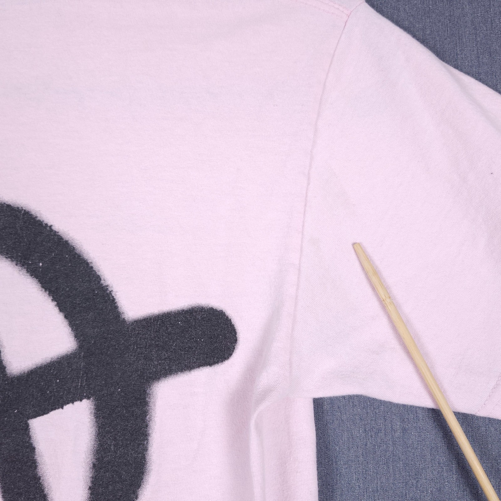Sus Boy x Lil Peep Anarchy Shirt Size Medium Pink Short Sleeve Rap Hip Hop Crew