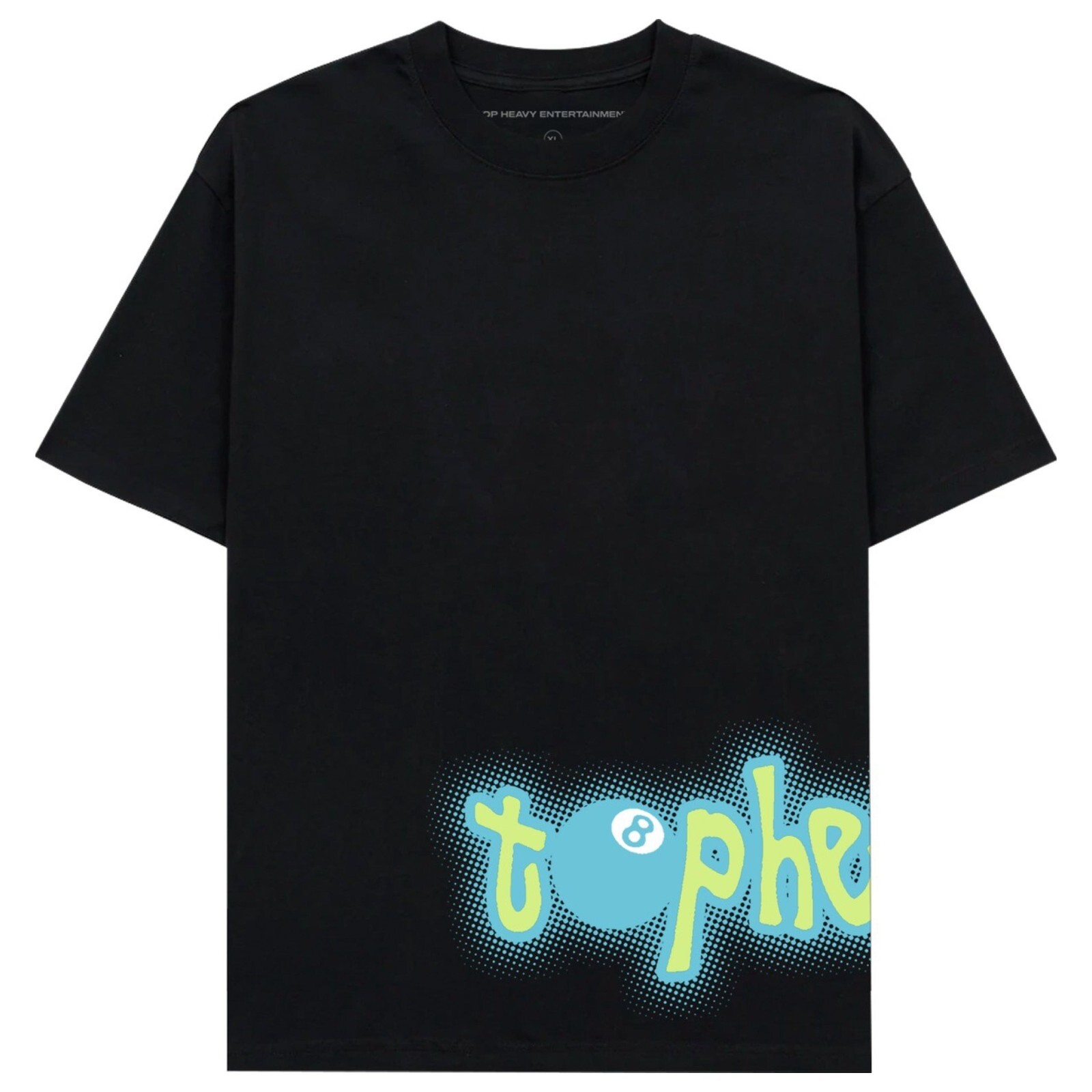 Brand New Mens Top Heavy Nine Seven T-shirt Black