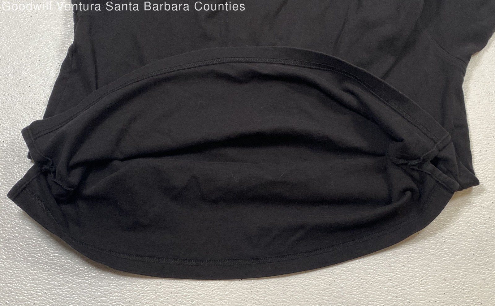 Members Mark 100% Peruvian Cotton Heavyweight Soft Pima Cotton Black Tee Size XL