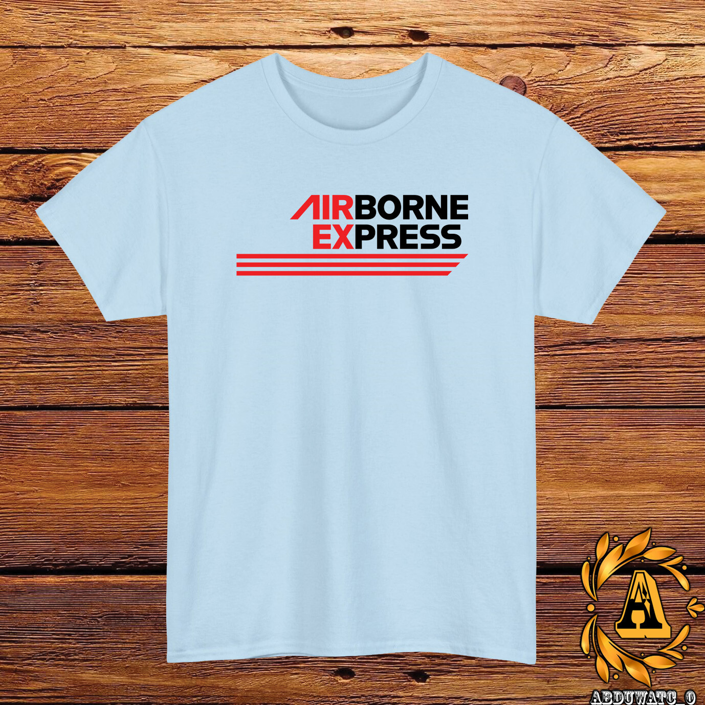 Airborne Express Airlines Logo T-Shirt Black/Grey/White/Navy/Red/Light Blue