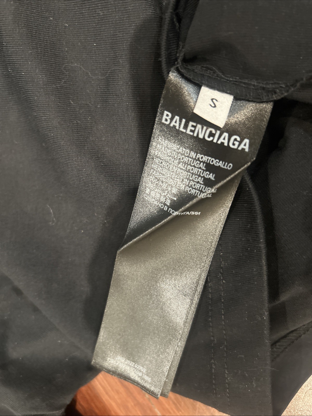 BALENCIAGA Political Campaign T-Shirt Unifit Size Small