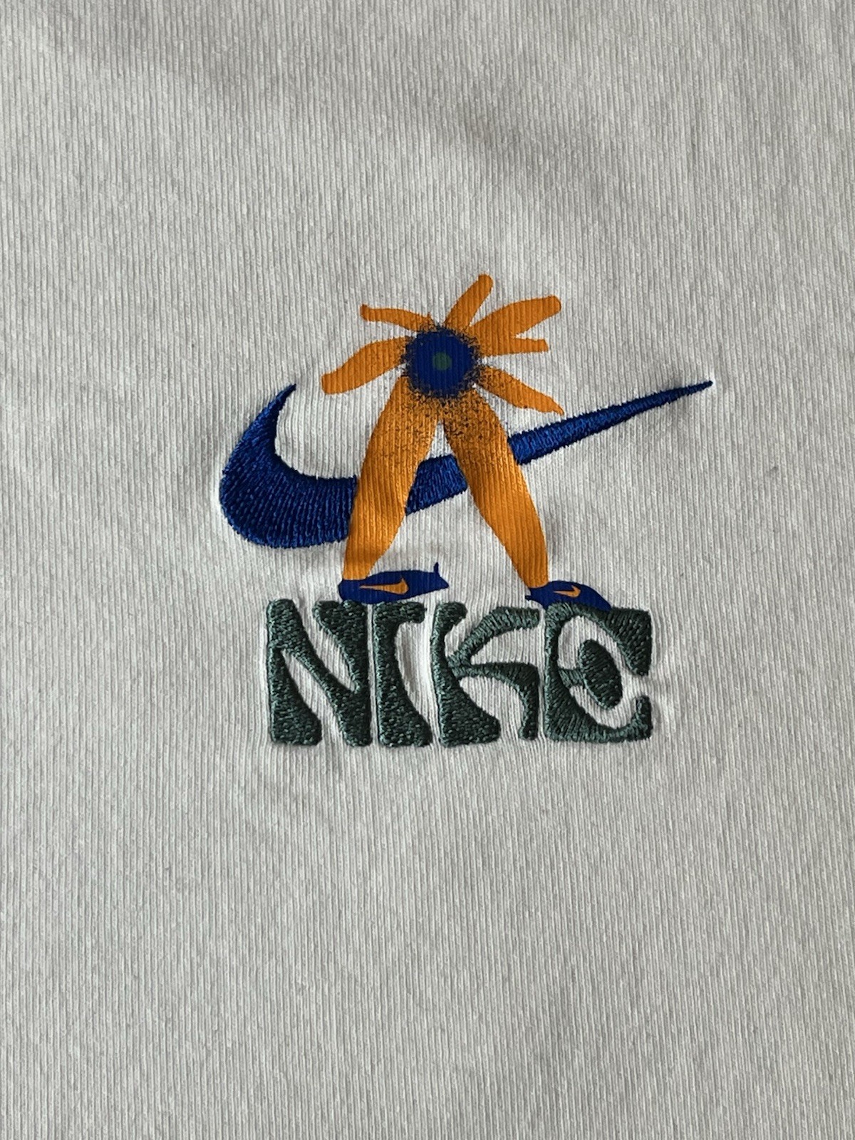 Nike Max90 Embroidered Graphic T-shirt ‘Beige’ FV3741-901