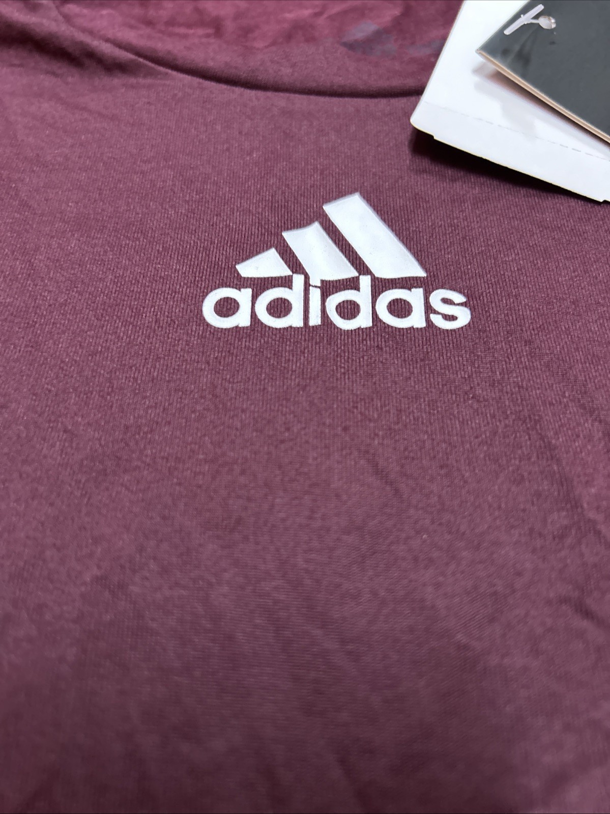 adidas Creator Long Sleeve Tee Maroon EK0128 Men’s Size 2XL New W Tags