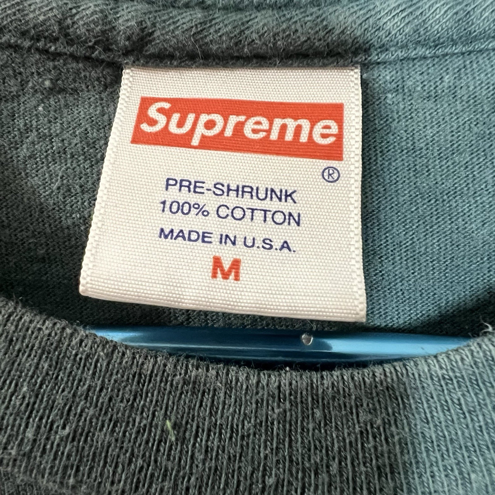 Y2K Supreme M Outer Banks NC Good Vibes Skateboarding Tee Rare Skate K Mart OG