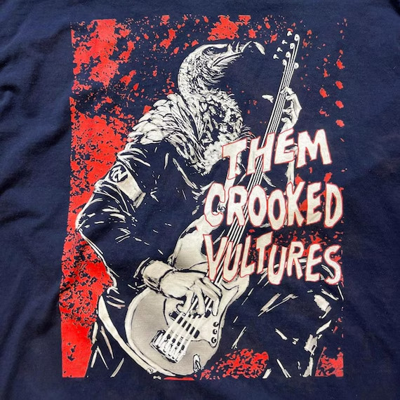 Them Crooked Vultures Guitarist Shirt Black Classic Unisex S-5XL 1J0185