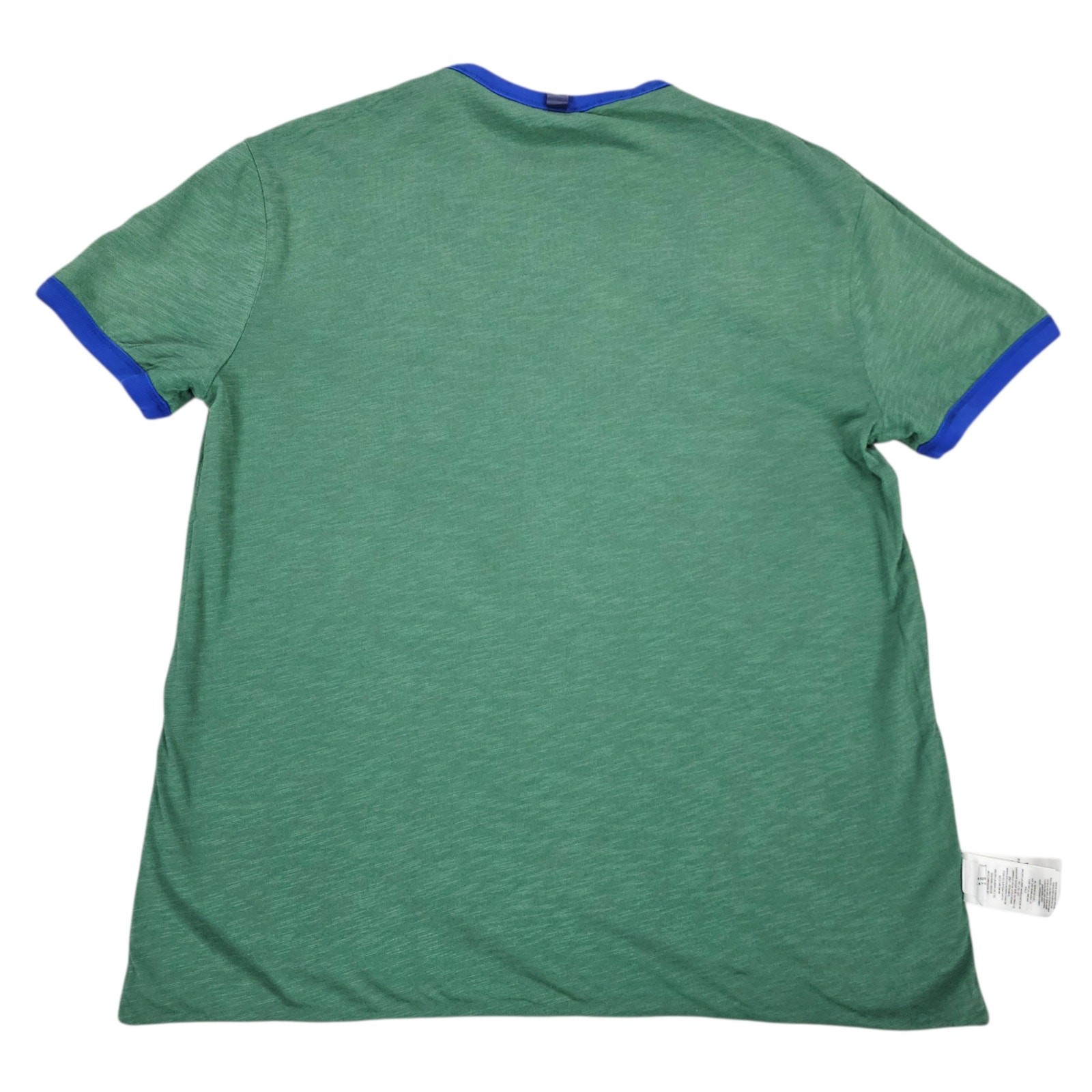 NWT Polo Ralph Lauren Shirt Mens XL White Green Reversible Track Graphic Tee
