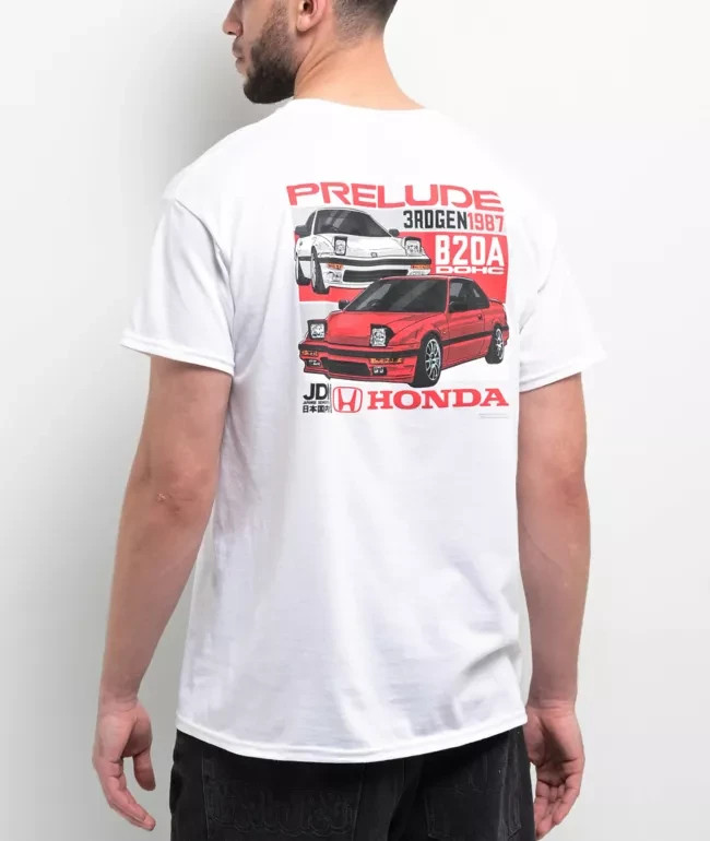 Honda Prelude To Perfection White T-Shirt