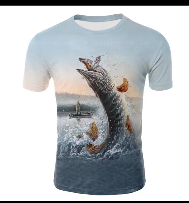 Tie Dye Mens Unisex T-Shirt Blank Tye Dyed Tee Spiral ocean Short Sleeve size XL