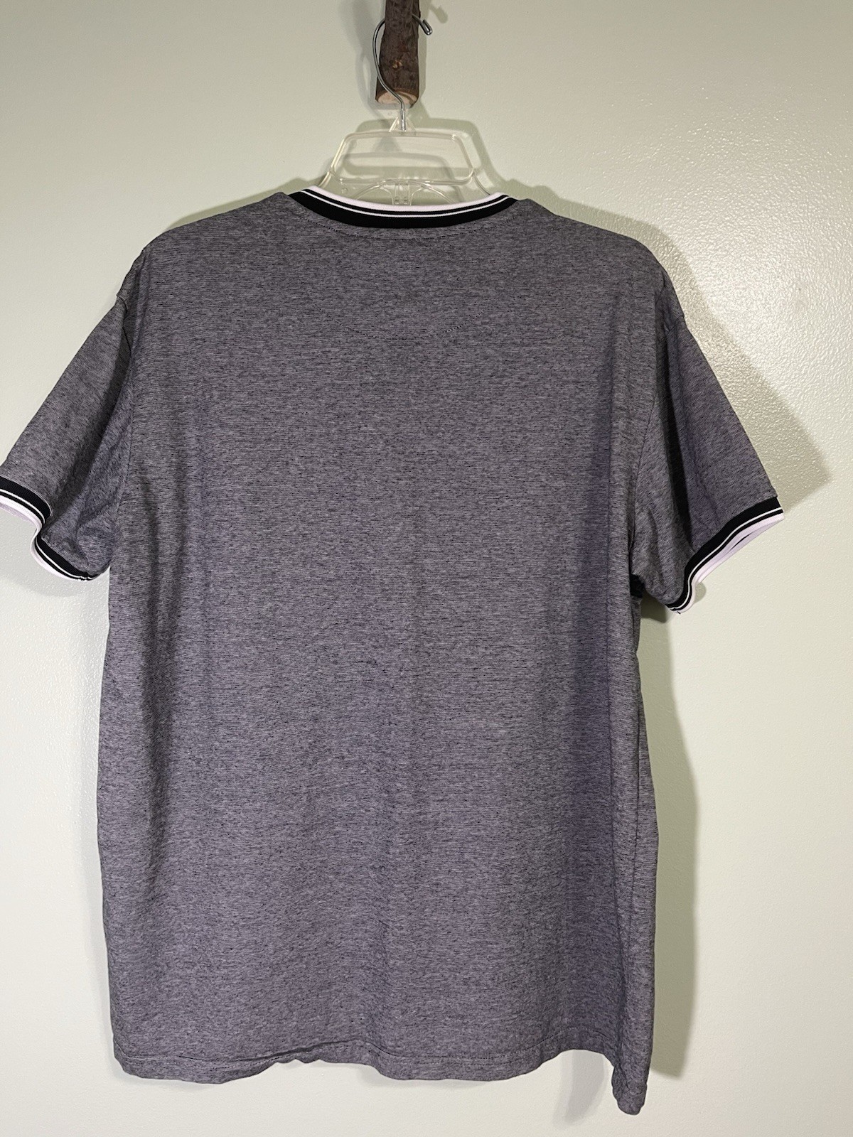 Scott James Men’s XL Grey/Black Short Sleeve T-shirt