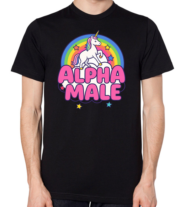 Alpha Male Unicorn Unisex T-Shirt