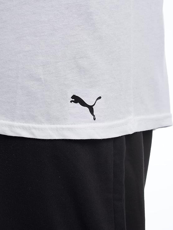PUMA Men’s Big & Tall 3-Pack Classic T-Shirt WHITE XX-Large Tall 2XLT