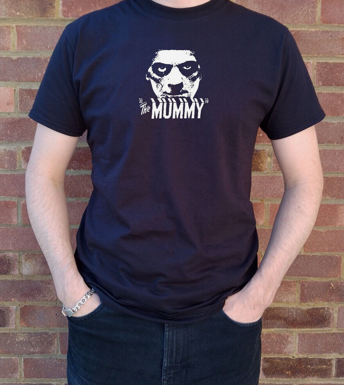 The Mummy T-Shirt – Retro 30s Horror Film, Boris Karloff, Various Colours