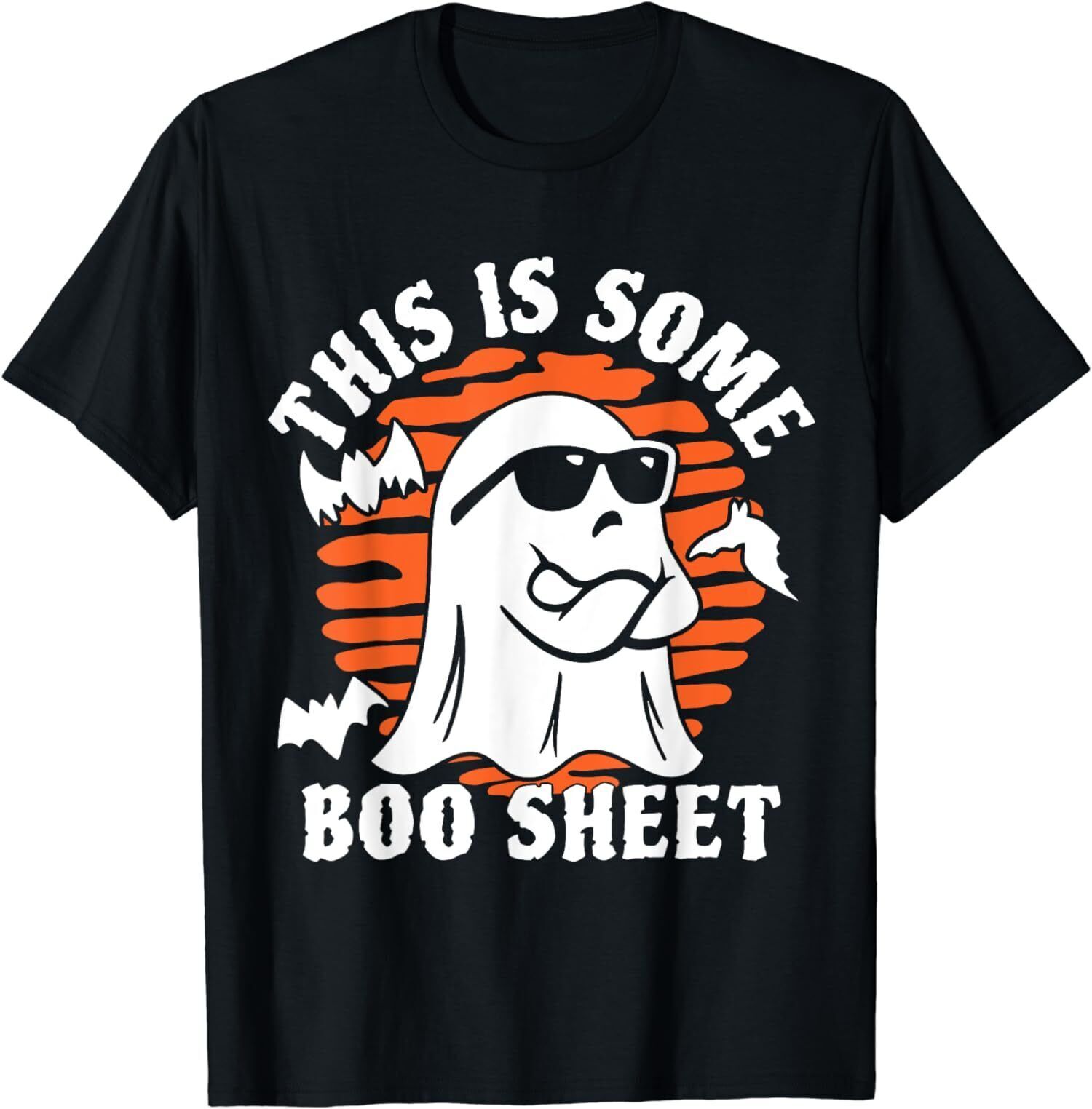 Funny Halloween Boo Ghost Halloween Costumes T-Shirt For Men, Size M – 3XL
