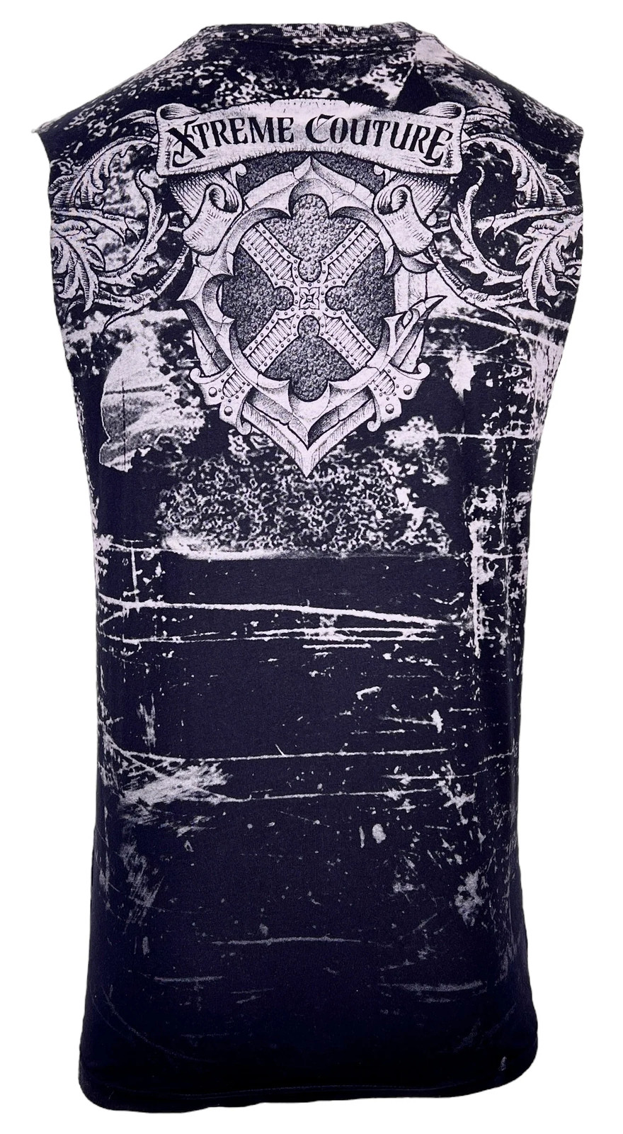 Xtreme Couture by Affliction Men’s Muscle Tee-Shirt Predato Tank Biker Skull