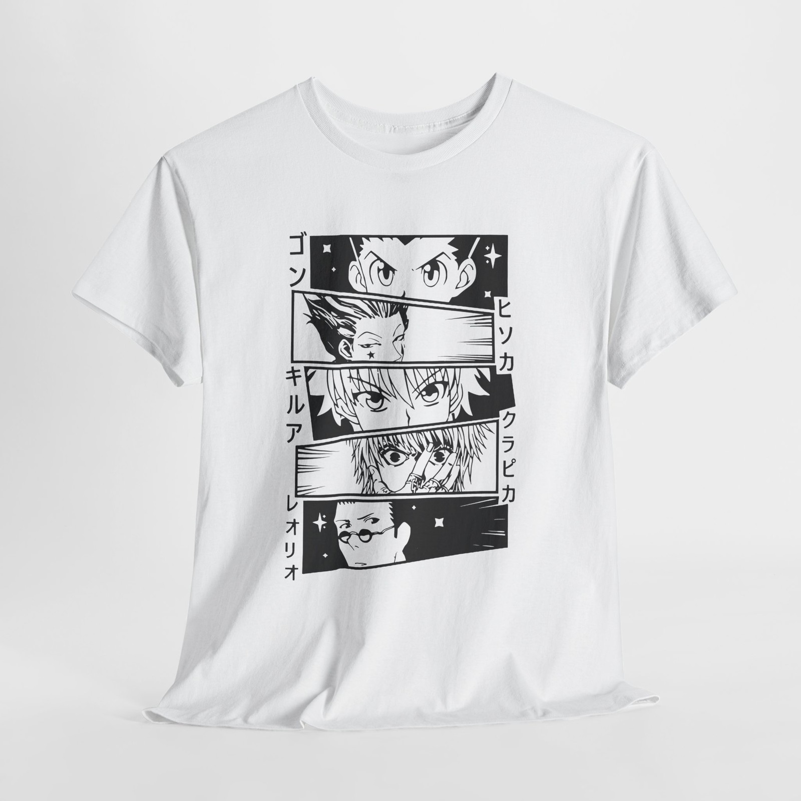 Hunter × Hunter Anime, Unisex Heavy Cotton Tee, Manga, Crew neck, Gildan 5000