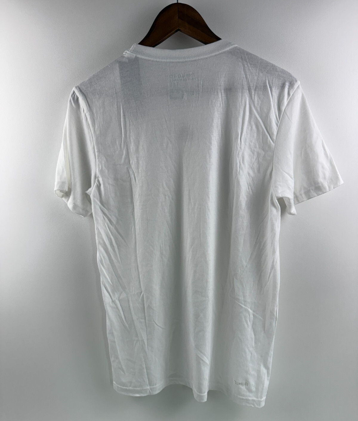 Adidas Men Short Sleeve Crew Neck The Go To Performance Tee White S NWT