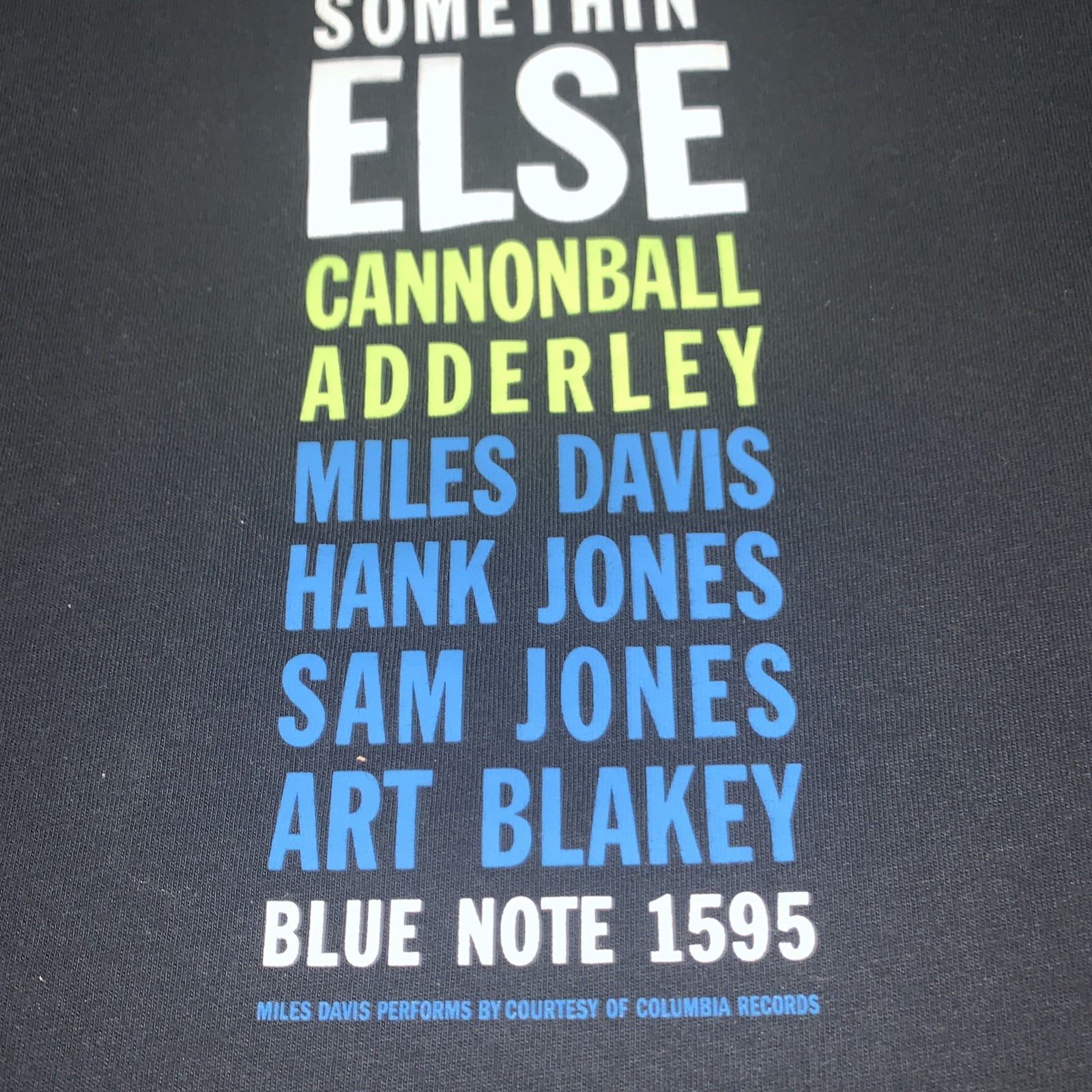 UT Uniqlo x Blue Note Records Somethin Else T Shirt Cannonball Adderley Jazz S