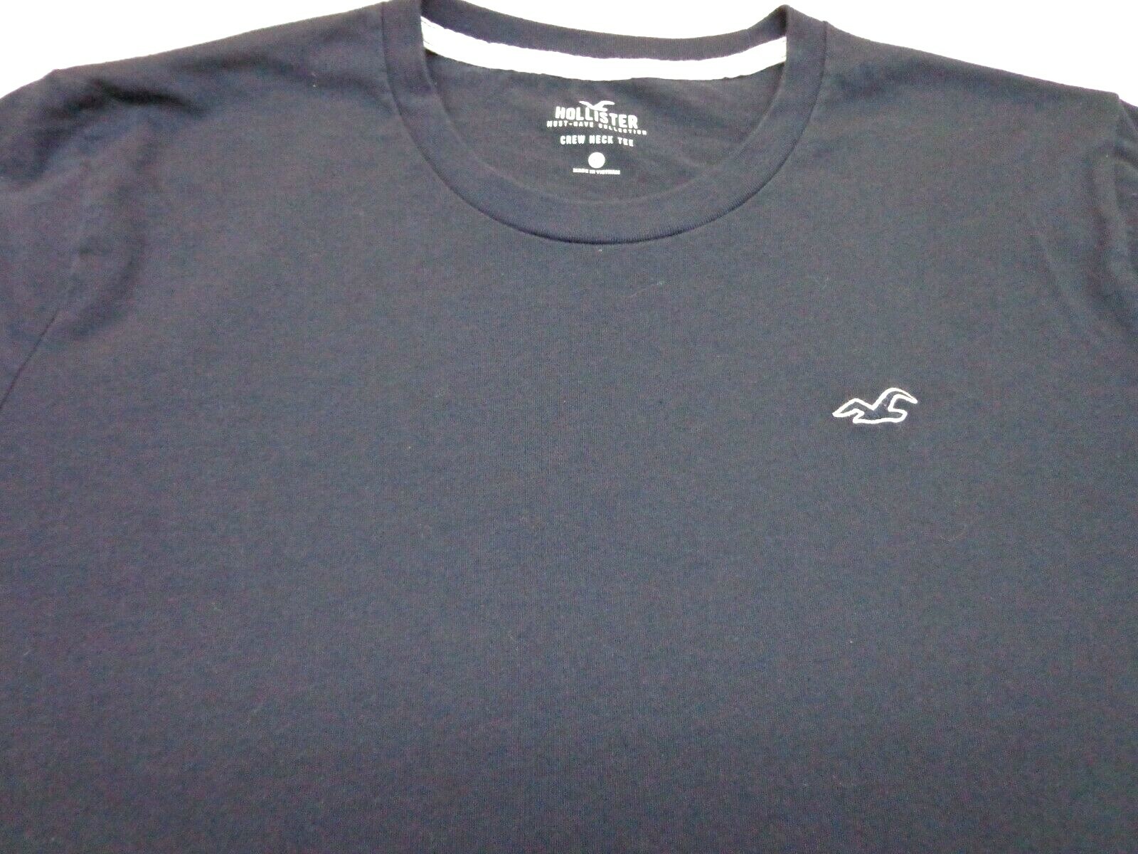 Hollister Must-Have Collection Navy Blue T Shirt Size XL