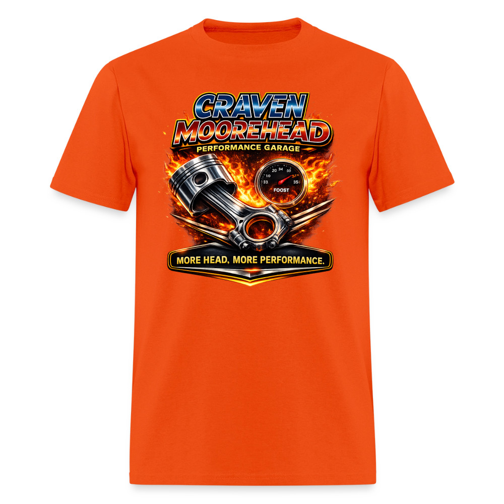 Craven Moorehead Performance Garage Funny Adult Humor T-Shirt