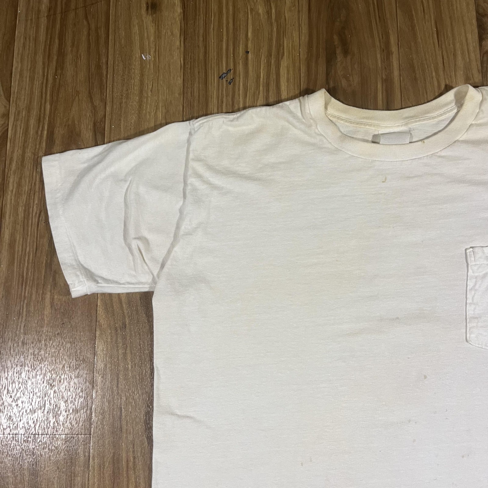Vintage Banana Republic Shirt Mens Large White Tiger Safari Graphic Pocket Tee