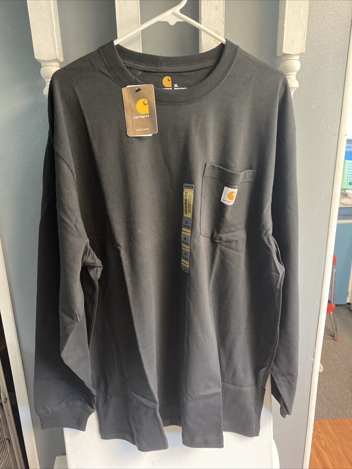 Carhartt Long Sleeve Shirt XL Chest Pocket Original Fit New With Tags