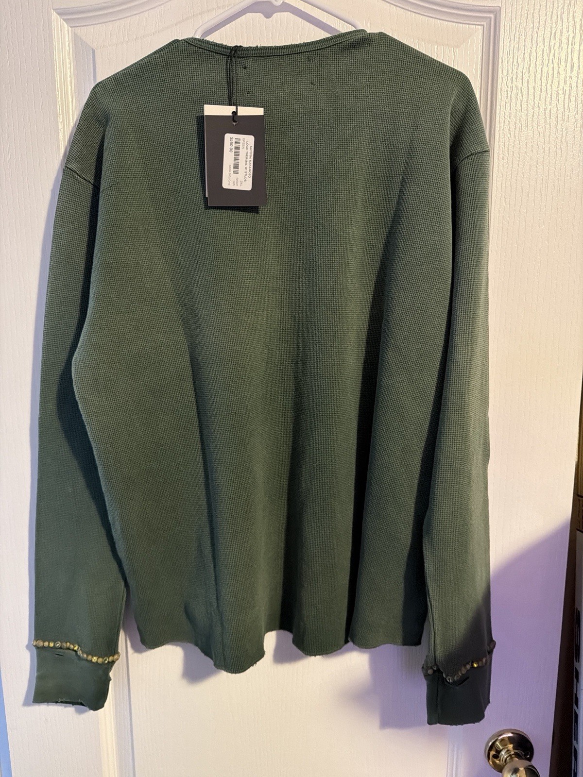 Satoshi Nakamoto Logo Thermal With studs Green Size XXL