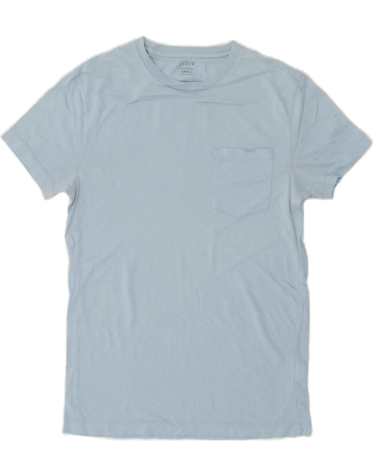 J. CREW Mens T-Shirt Top Small Blue Cotton BG11