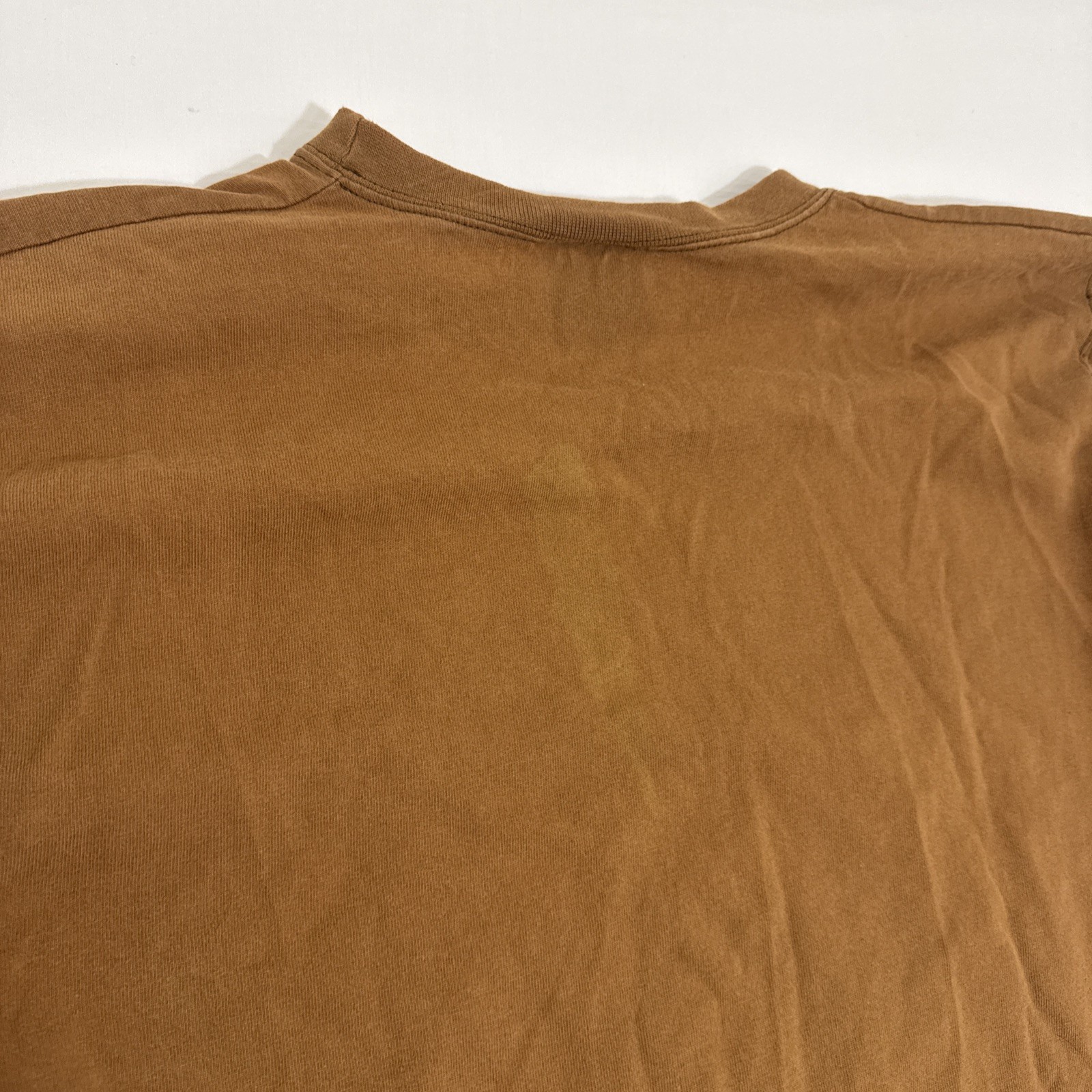 Vintage PLUMA Men’s Medium Heavyweight Brown Long Sleeve T-shirt Made In USA