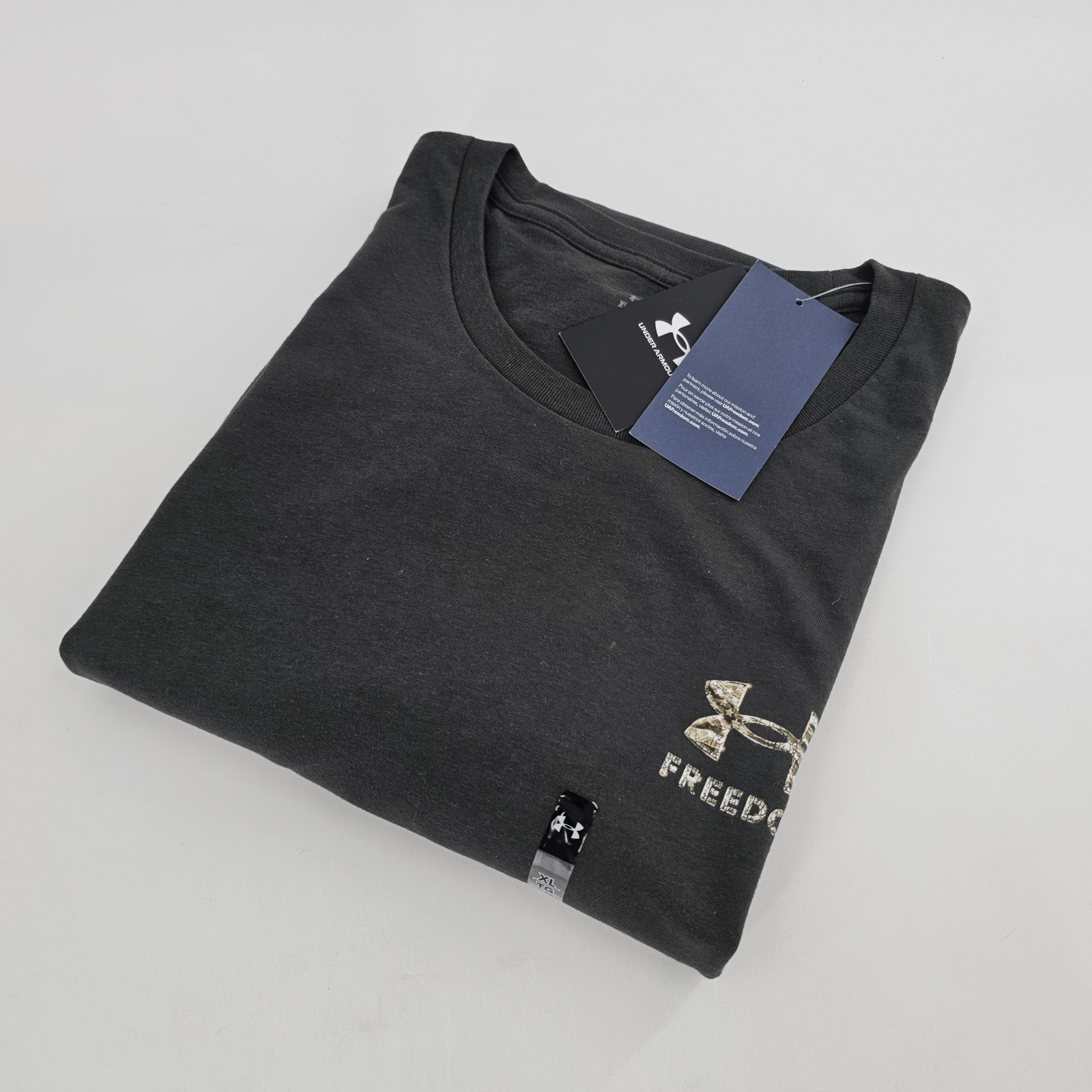 Under Armour UA Freedom Vintage Eagle Tee Mens X-LARGE XL T-Shirt Green NEW