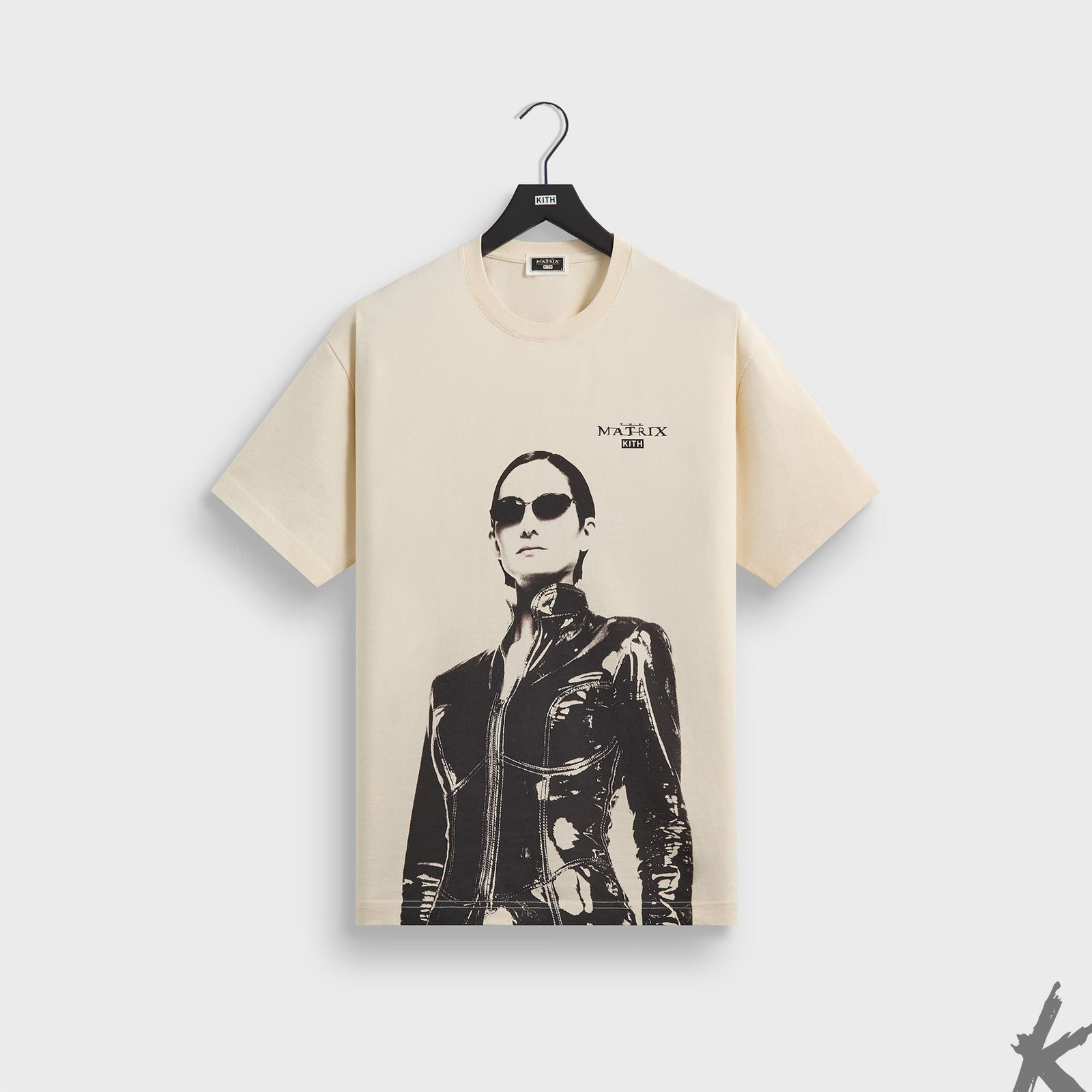 KITH x Matrix Keanu Reeves Tee Apricot Oversized Cotton Print Unisex