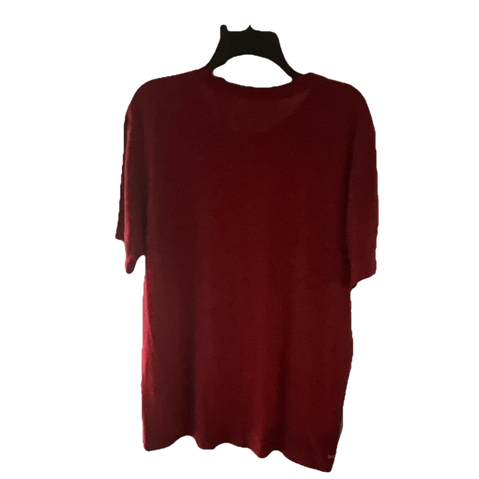 Nike The Nike Tee Dri-FIT Red Graphic Logo Men’s Short Sleeve T-Shirt Size L
