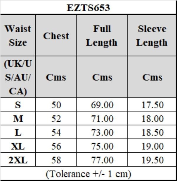 Enzo Mens T-Shirt Athletic Casual Slim Fit Cotton Stretch Crew Neck Top