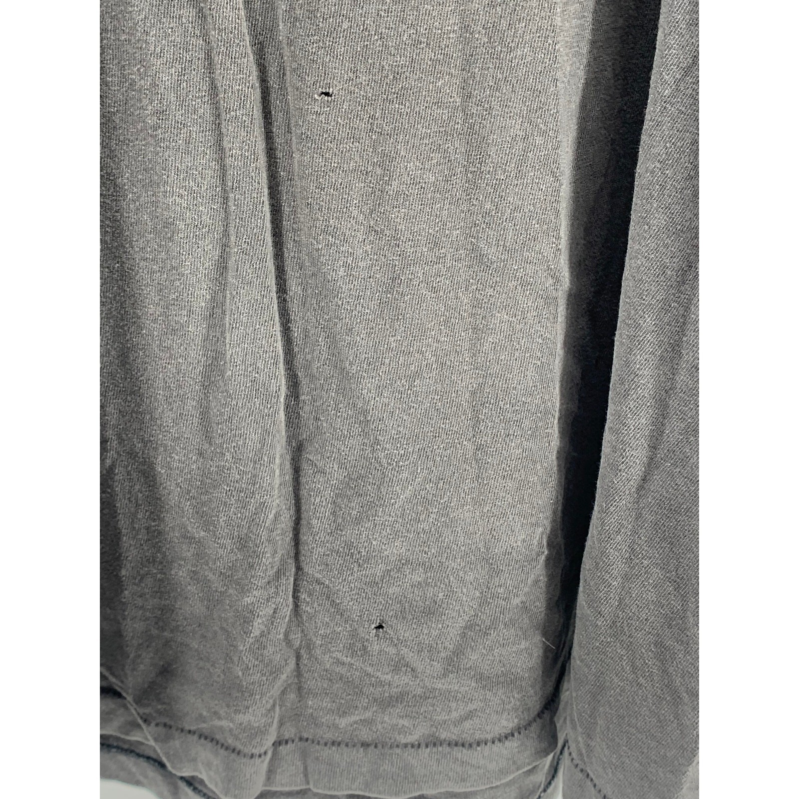 SEASONS Men’s Gray Distressed Cape Cod Logo Scoop-Neck Pullover Tank SZ M