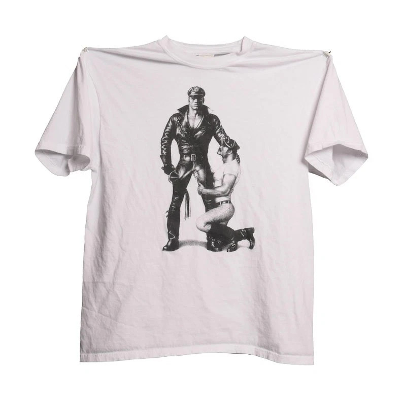Tom of Finland Adult Comic Artist Gay Biker Couple Unisex T-Shirt S-4XL