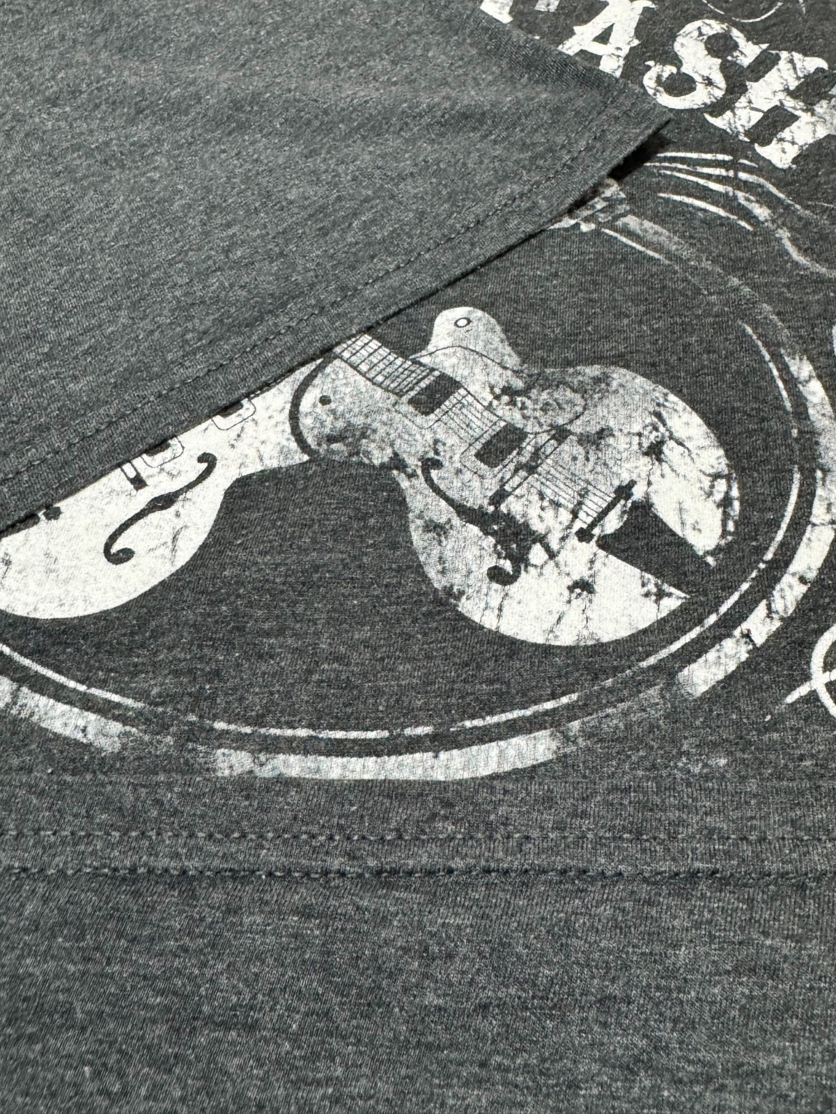 Johnny Cash Shirt 2XL XXL Charcoal Grey Man In Black Outlaw Country Music Guitar