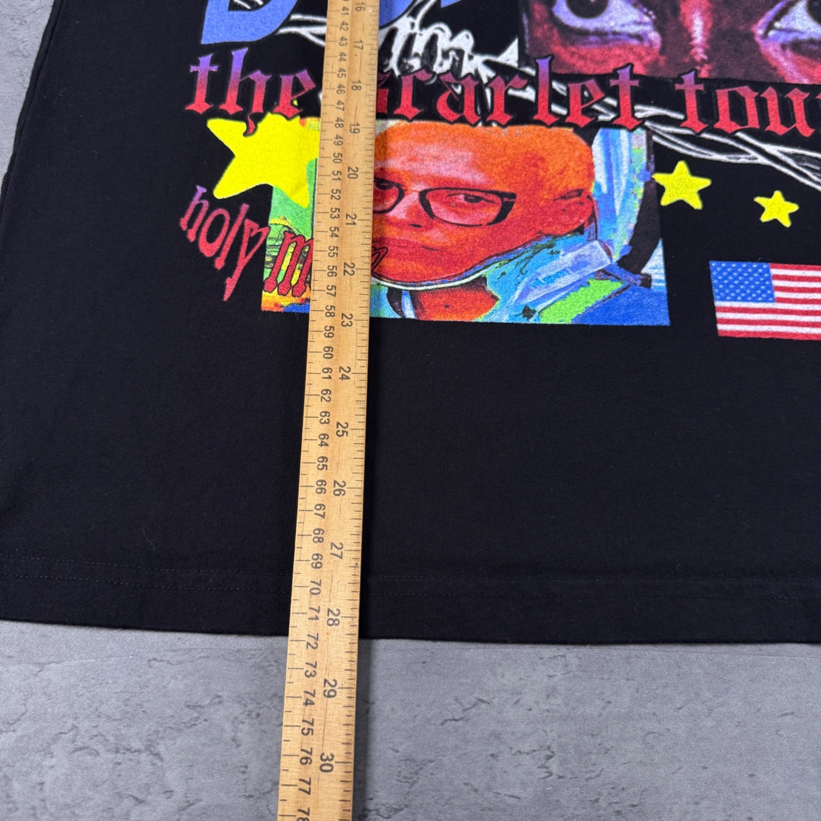 Doja Cat T-Shirt Mens Large Black The Scarlet Tour USA 2023 Graphic Concert Tee