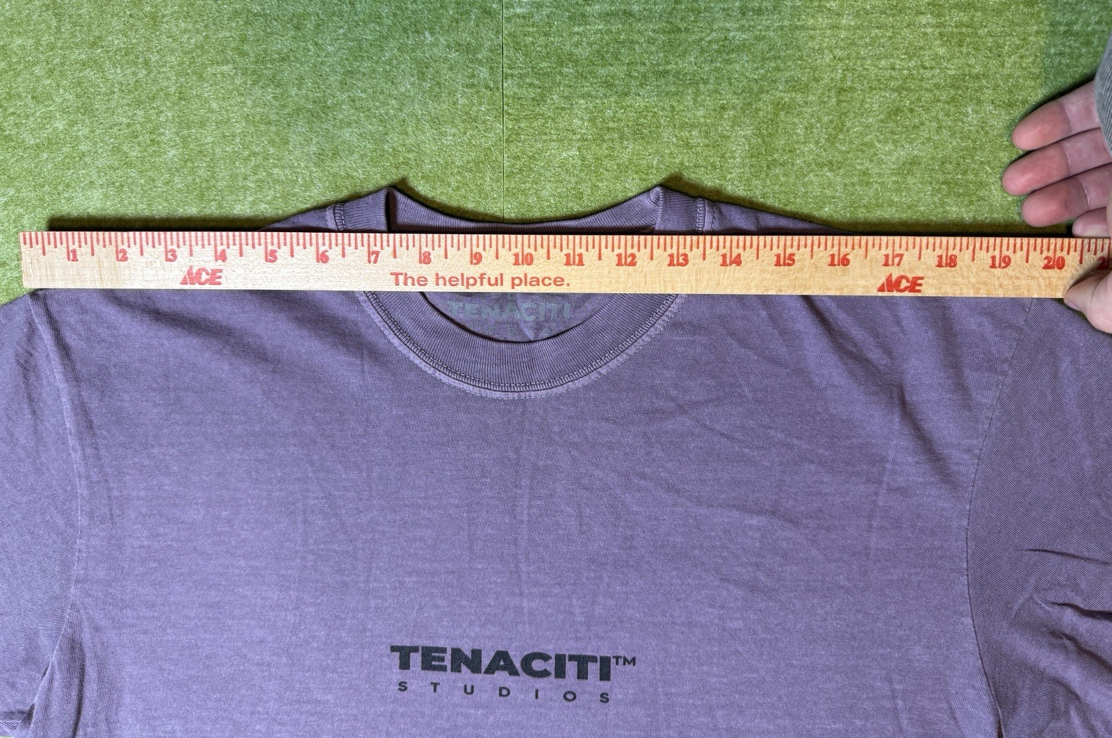 Men’s T Shirt Tenaciti Studios Men’s Streetwear Purple Size Large NWOT