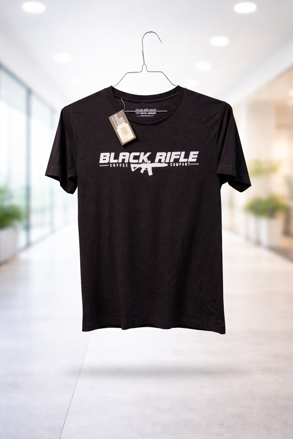 Black Rifle Coffee Company Military Veteran USA Owned Size Medium Adult Shirt AR