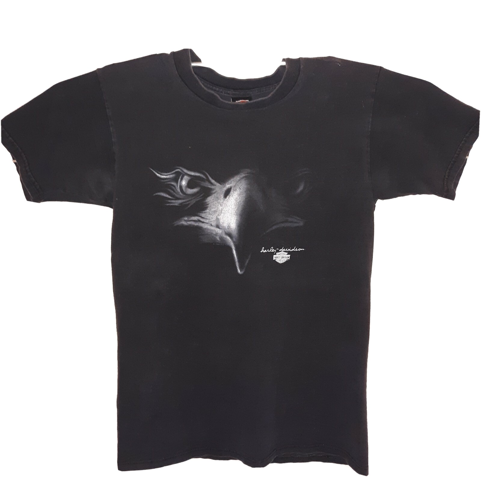 Vintage 1998 Harley Davidson T-shirt M Men’s Eagle Face Eye Las Vegas Nevada