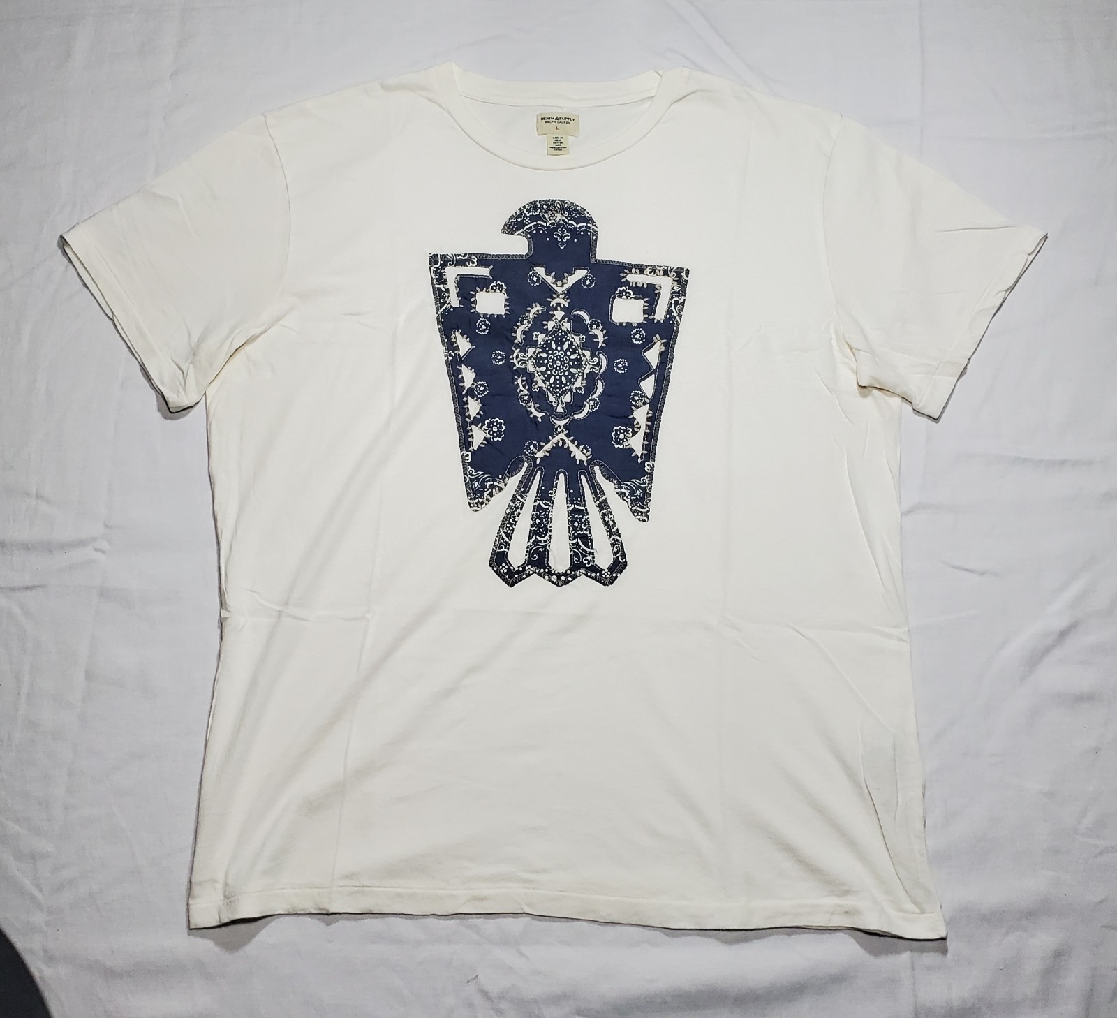 Denim & Supply Ralph Lauren T-Shirt Mens Size Large – Soft Cotton