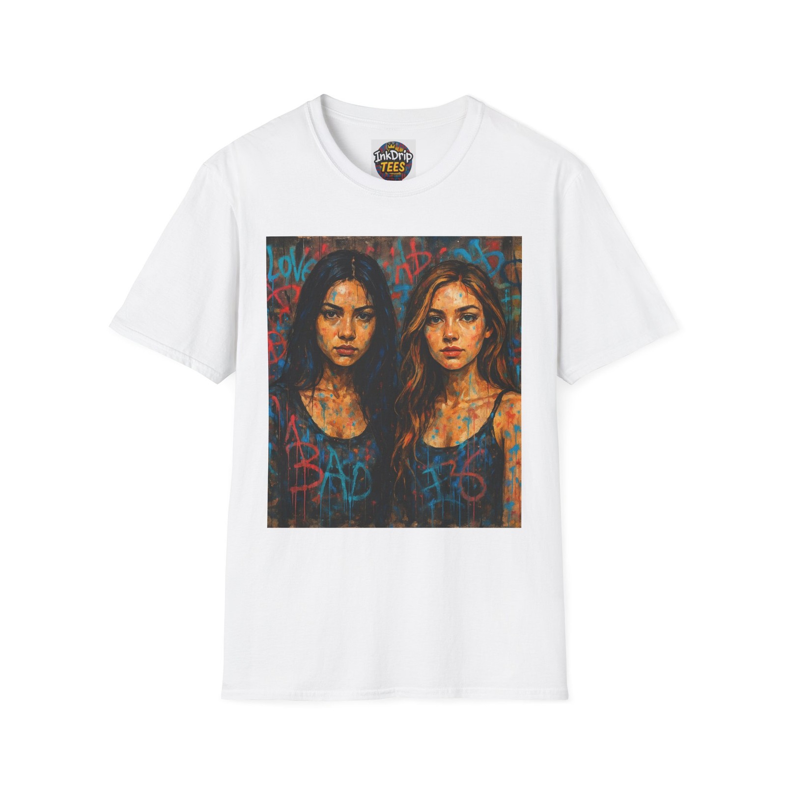 Bold Street Art T-Shirt For XS,S,M,L,XL,2XL