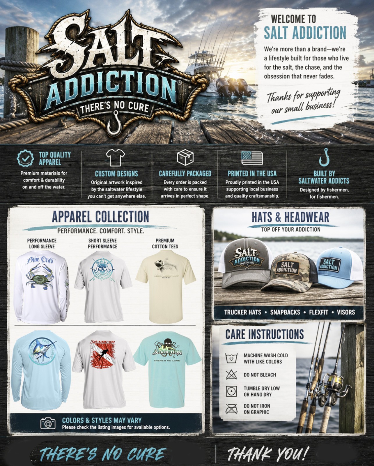 Salt Addiction Short Sleeve MicroFiber Fishing Kayak T Shirt uv protection 30