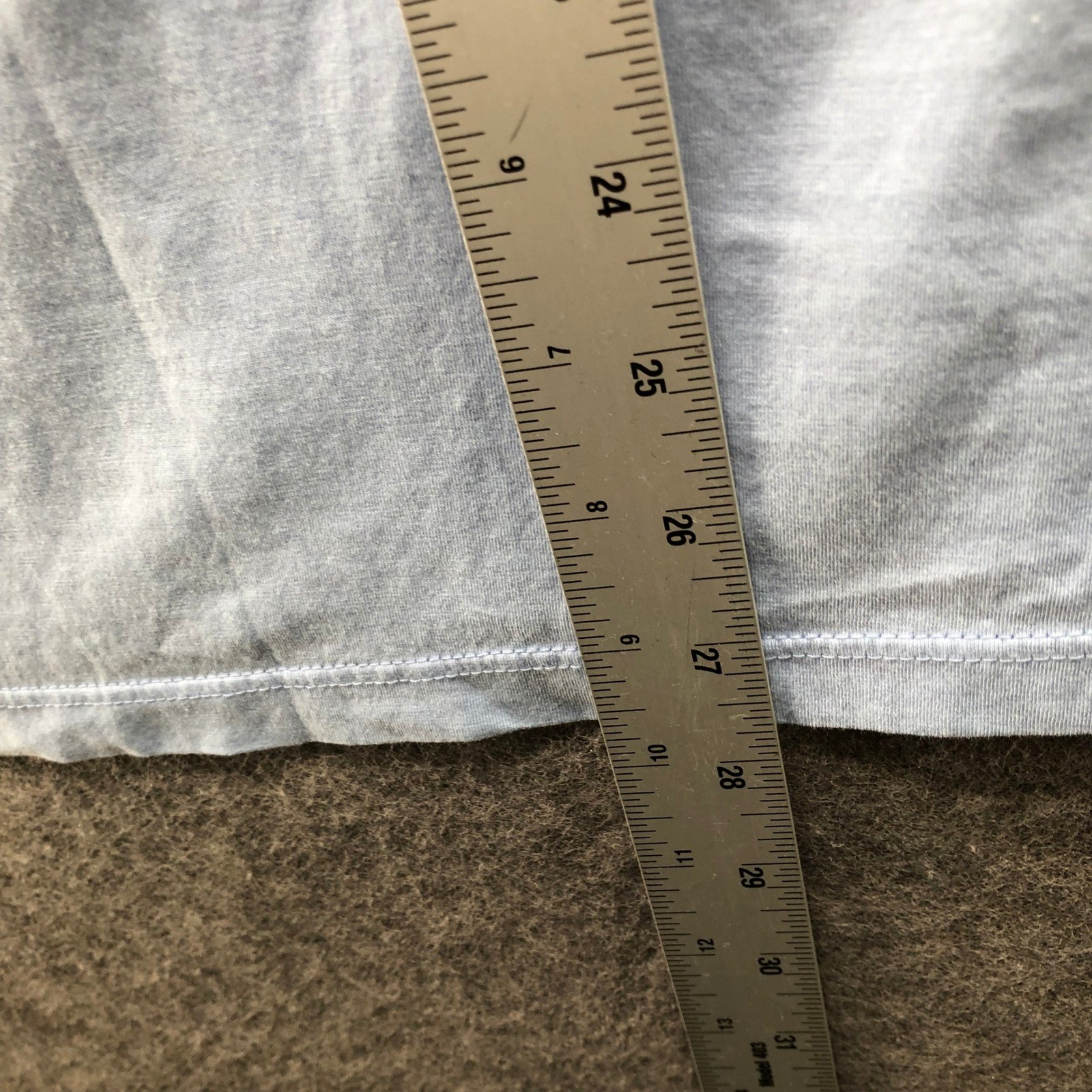 Reserva Pima Cotton Crew Neck T-Shirt Mens M Light Blue Short Sleeve Crewneck